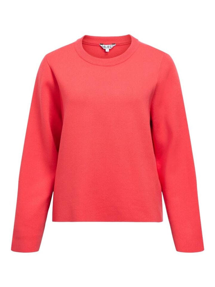 

Object Пуловер цвета пуансеттии