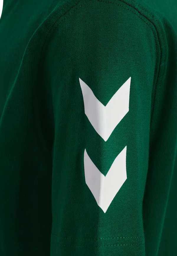 2.0 футболка с принтом «шеврон» Hummel, Evergreen — фото 4