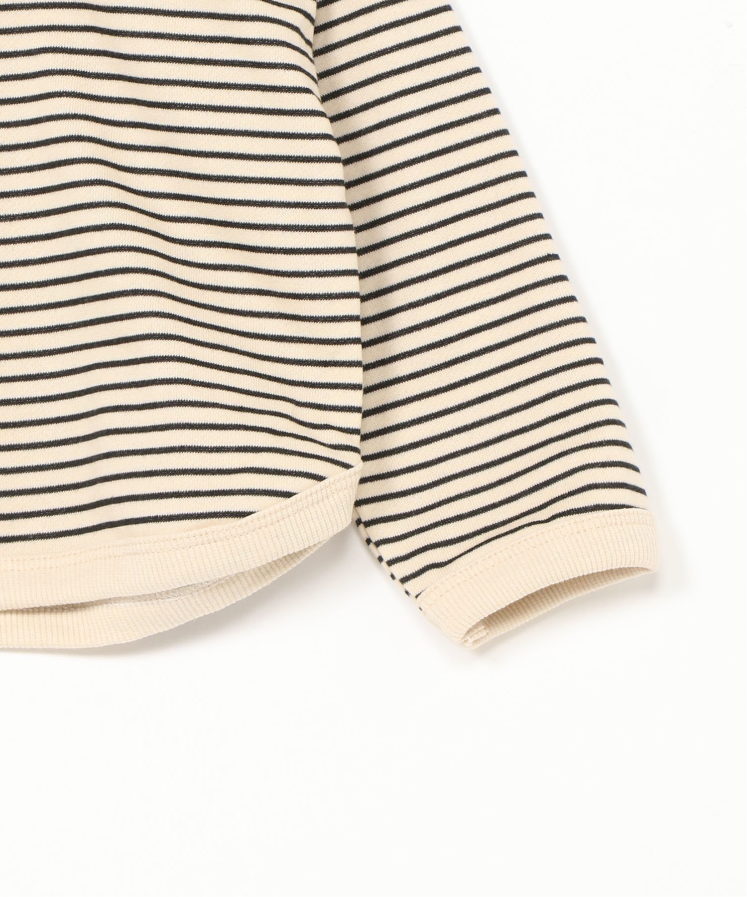 Свитшот Border Sweatshirt Lulu Noix, white