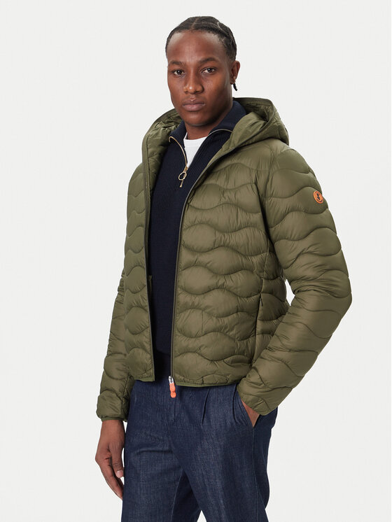 

Демисезонная куртка regular fit D32189M GIGA21 Save The Duck, зеленый