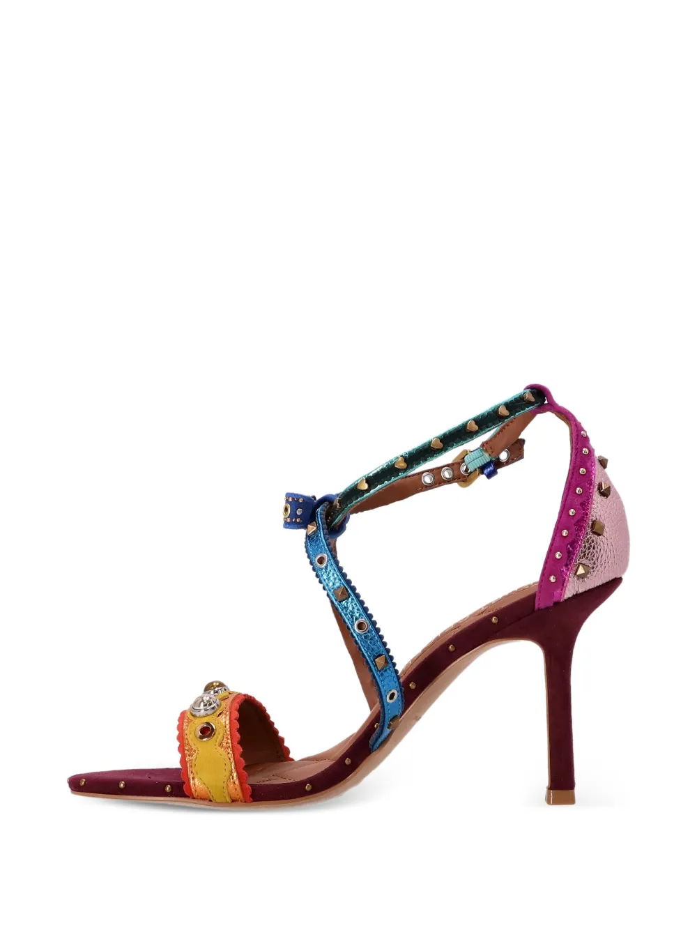 Босоножки Mini Bow Eylet 90 Kurt Geiger London, желтый — фото 4