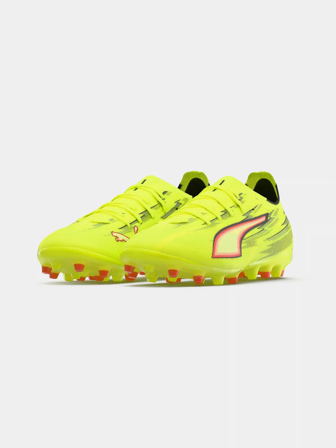 Футбольные бутсы 'ULTRA 6 MATCH' Puma, Lime — фото 2