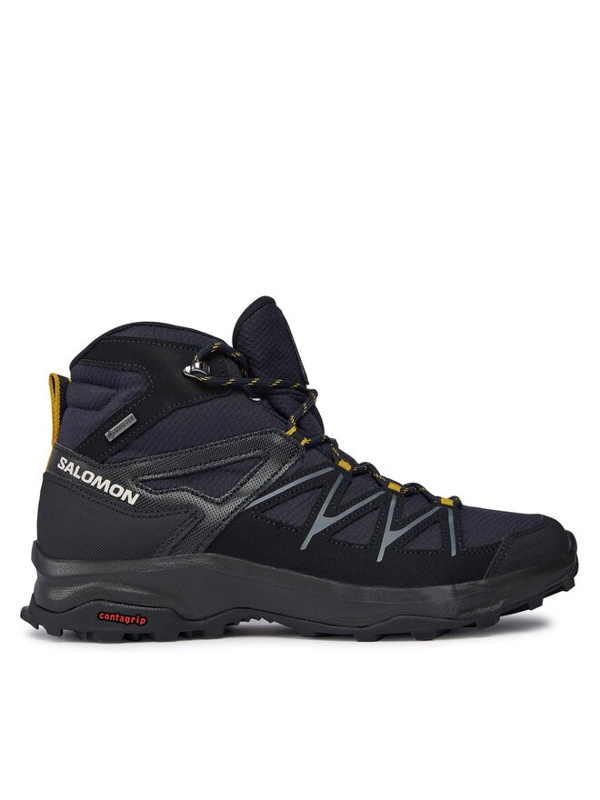 

Треккинговые кроссовки Daintree Mid Gtx GORE-TEX L41678400 Salomon, синий