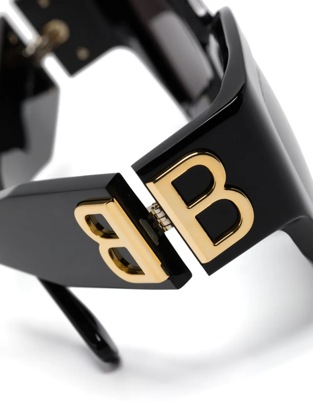 Солнцезащитные очки в оправе 'кошачий глаз' Balenciaga Eyewear, черный — фото 3