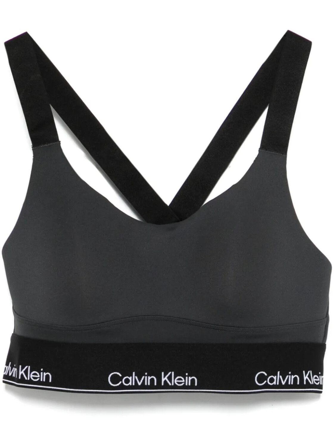 

Calvin Klein спортивный бюстгальтер с логотипом, черный