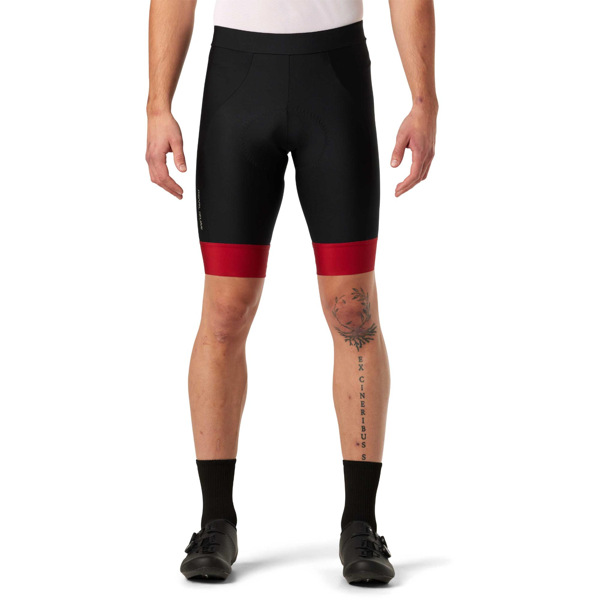 

Мужские велосипедные шорты Attack Pearl Izumi, Black/Red Dahlia