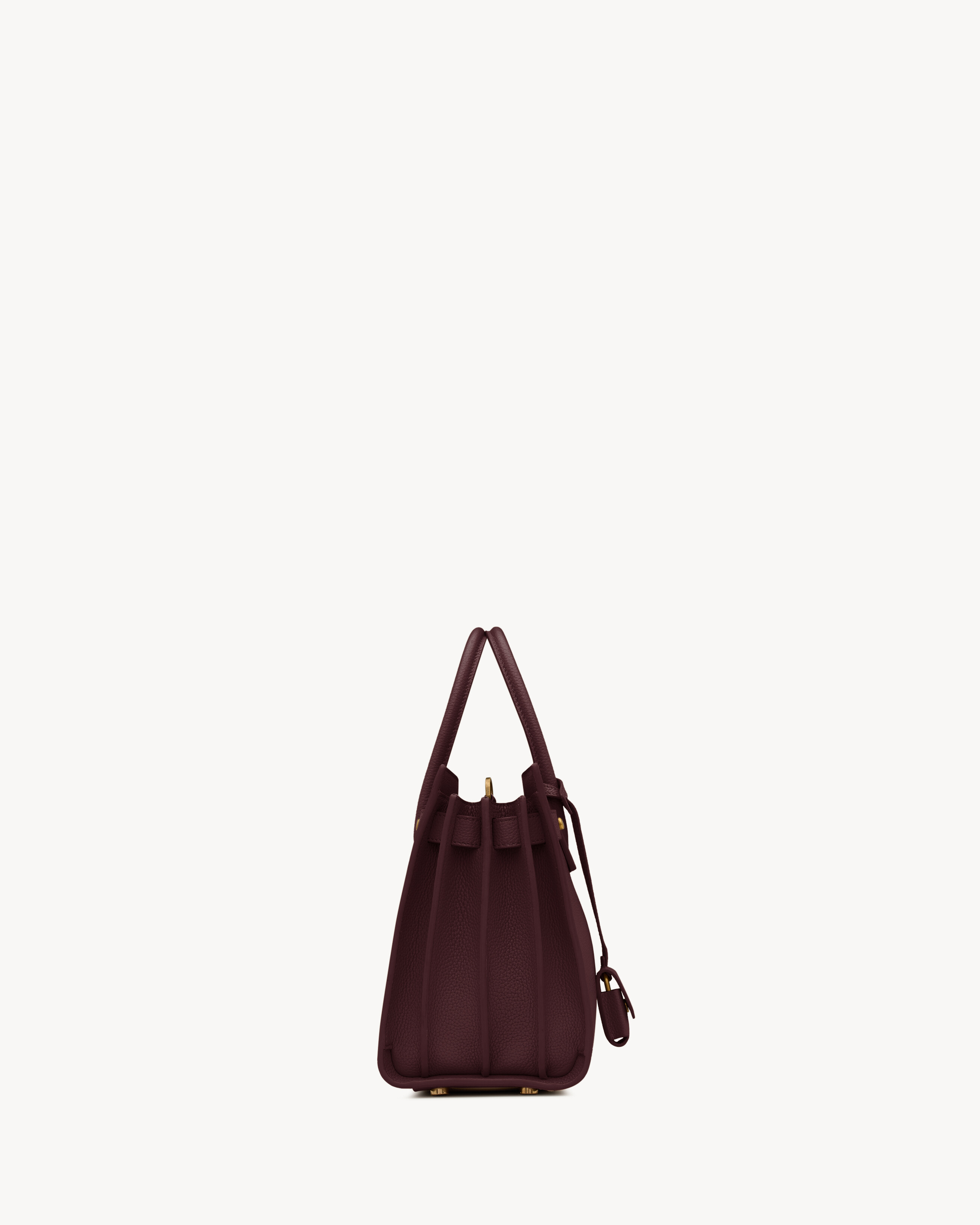 Мягкая сумка Sac de Jour Baby Saint Laurent, красный — фото 3