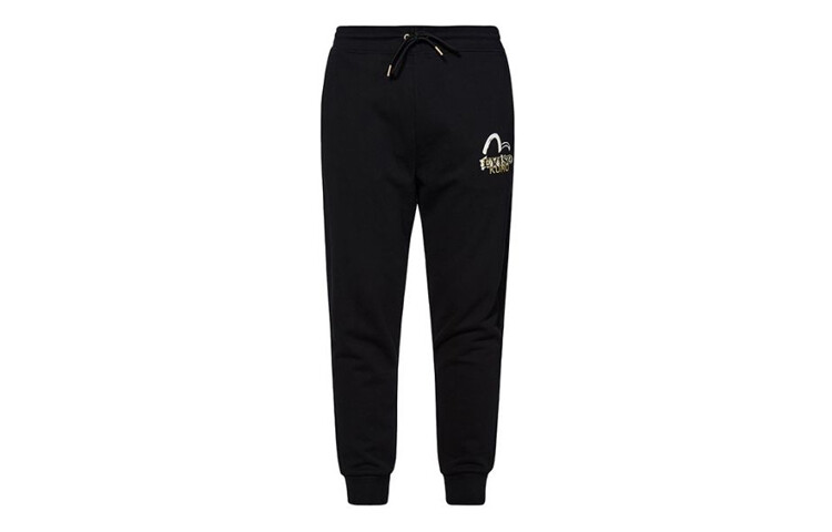 

Повседневные брюки мужские черные Evisu, черный