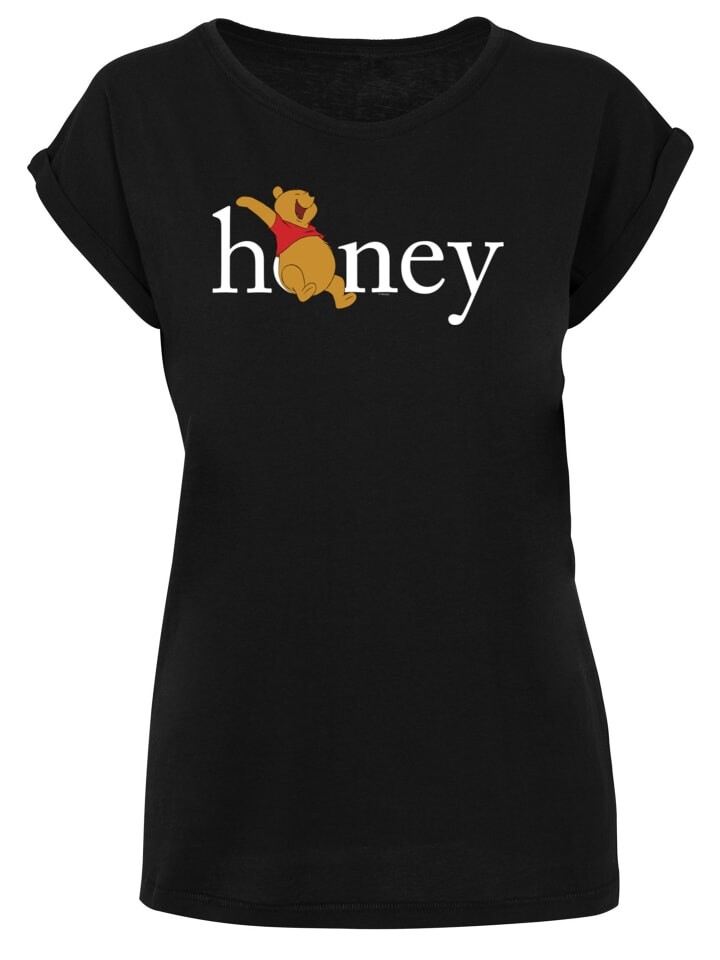 

Футболка F4NT4STIC T-Shirt Disney Winnie Puuh Der Bär Honig, черный