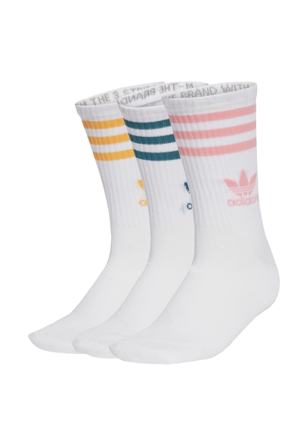 

Носки CREW 3 PACK Adidas Originals, белый