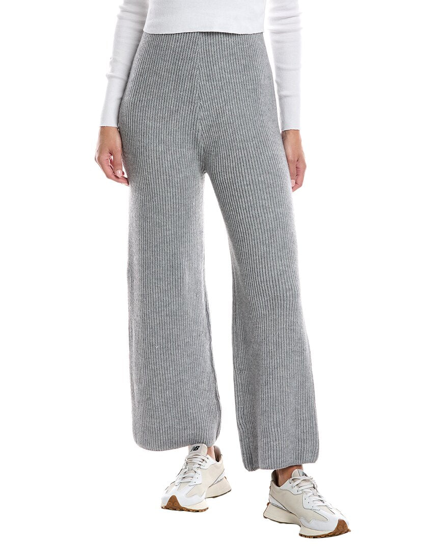 

Женские вязаные брюки Femme Society, серый