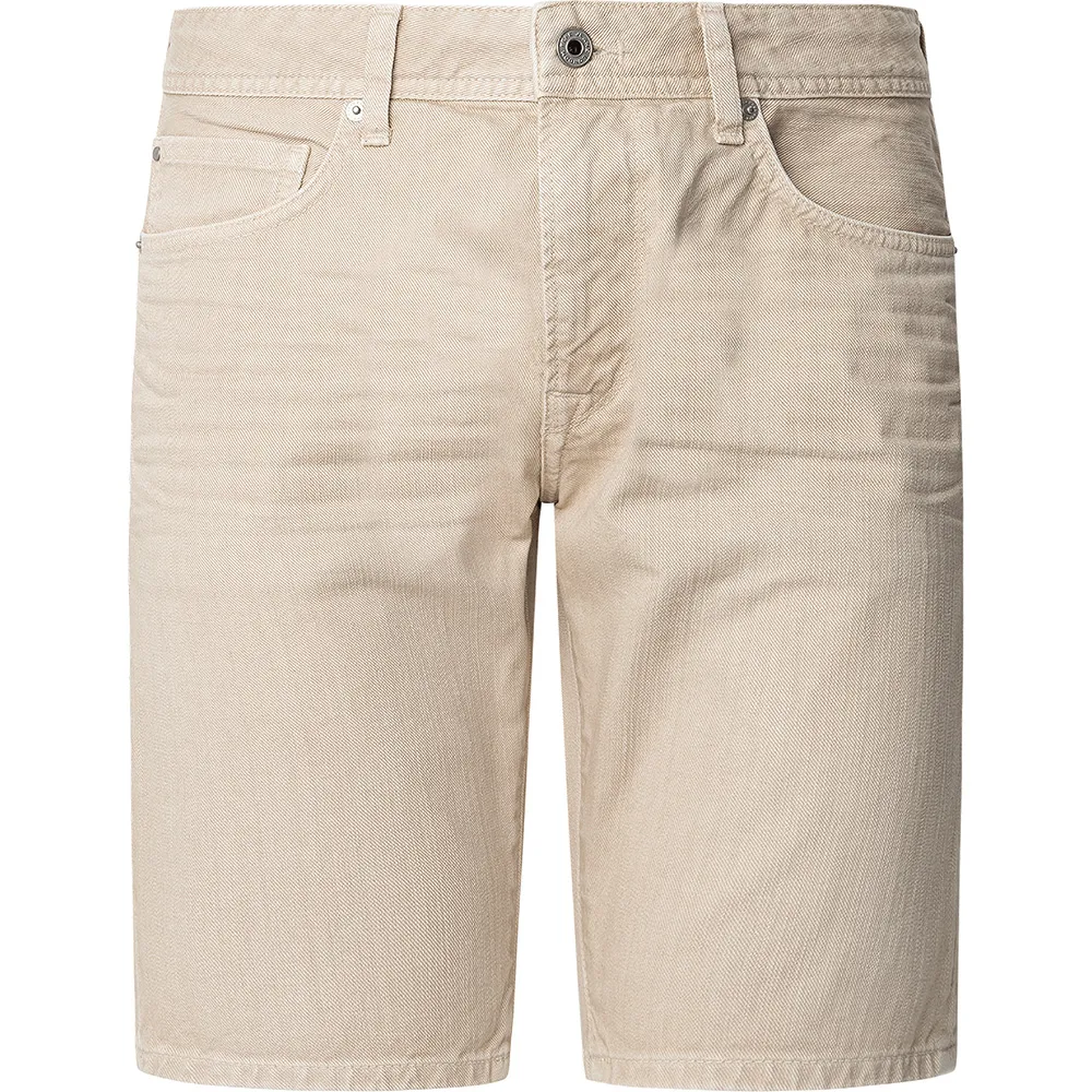 

Шорты Pepe Jeans Taper denim, бежевый