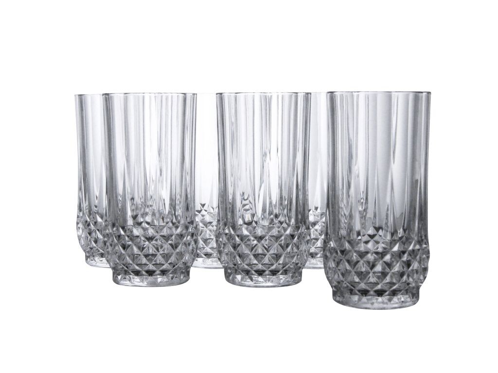 

CreaTable, 23225, Longchamp Eclat Прозрачные стаканчики для лонг-дринков 6 шт, стекло, прозрачный