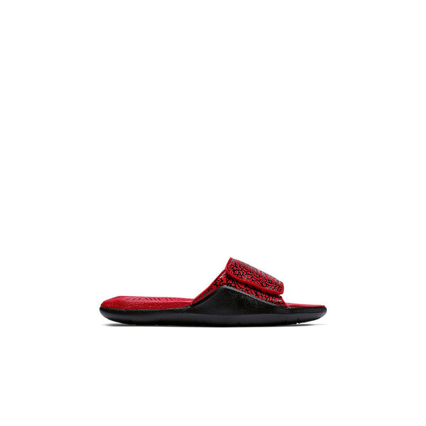 Тапочки hydro 7 minimalistic red black slippers 'red black' Air Jordan, красный — фото 2