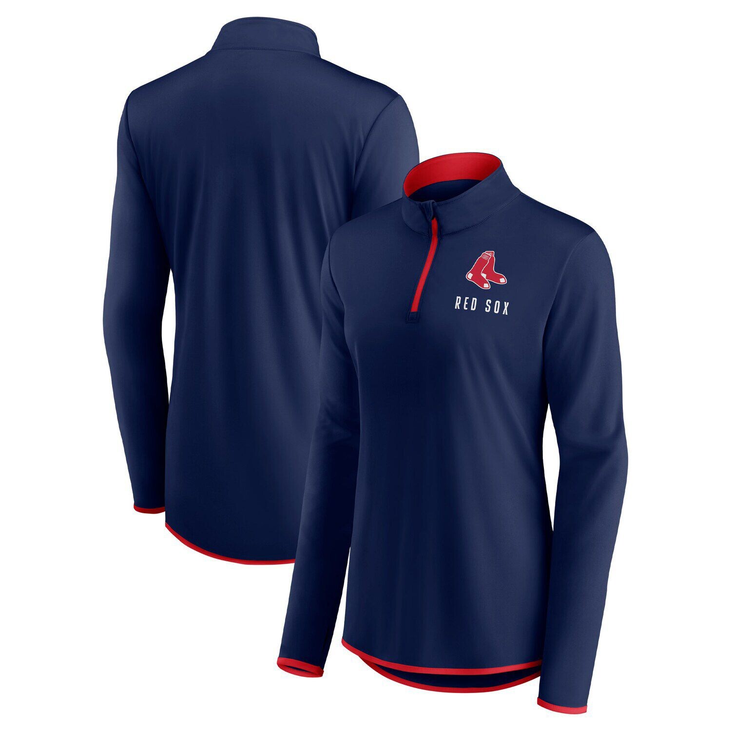 

Женская темно-синяя куртка с фирменным логотипом Fanatics Boston Red Sox Worth The Drive с молнией на четверть Fanatics, Синий, Женская темно-синяя куртка с фирменным логотипом Fanatics Boston Red Sox Worth The Drive с молнией на четверть Fanatics