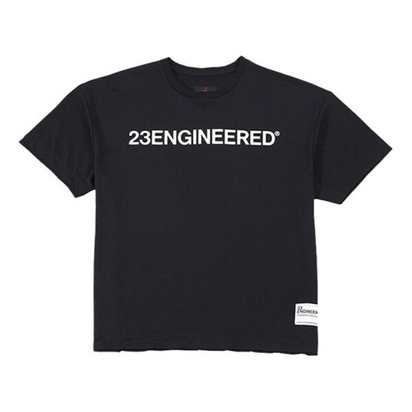 

Футболка men's 23 engineered sports round neck short sleeve black t-shirt Air Jordan, черный