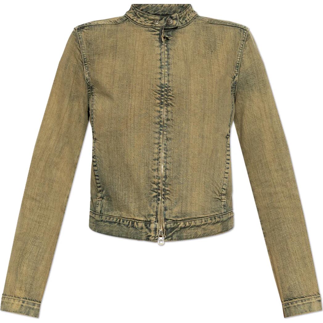 

DIESEL Утренняя куртка на молнии, Earth Yellow