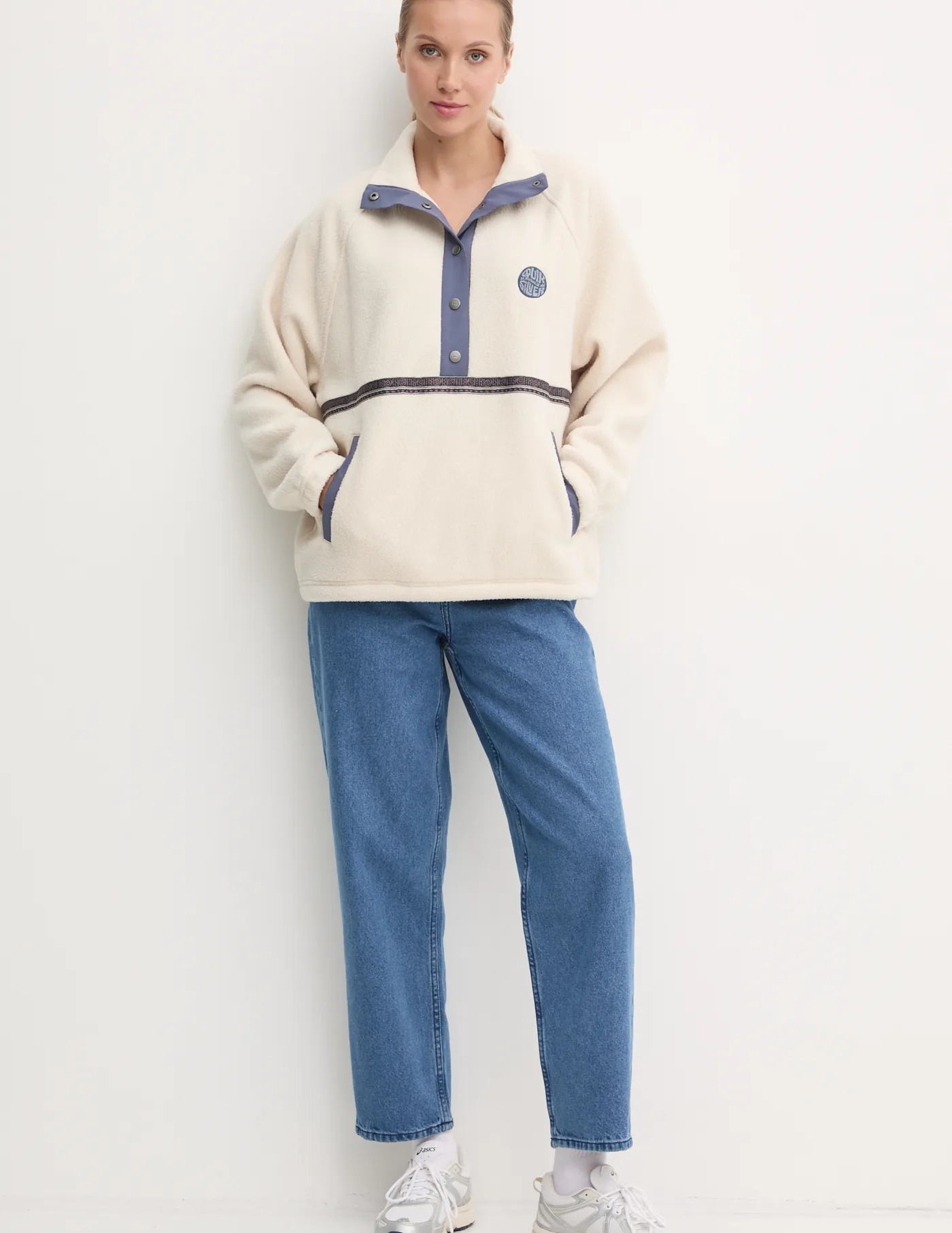

Джинсы Baggy Carrot Denim Quiksilver, синий