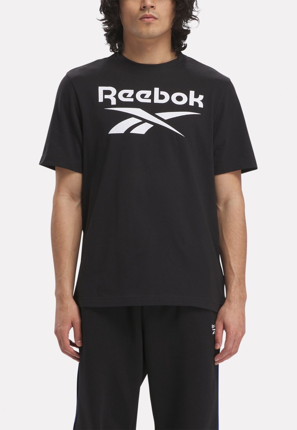 

футболка с принтом RI BIG STACKED LOGO Reebok, черный