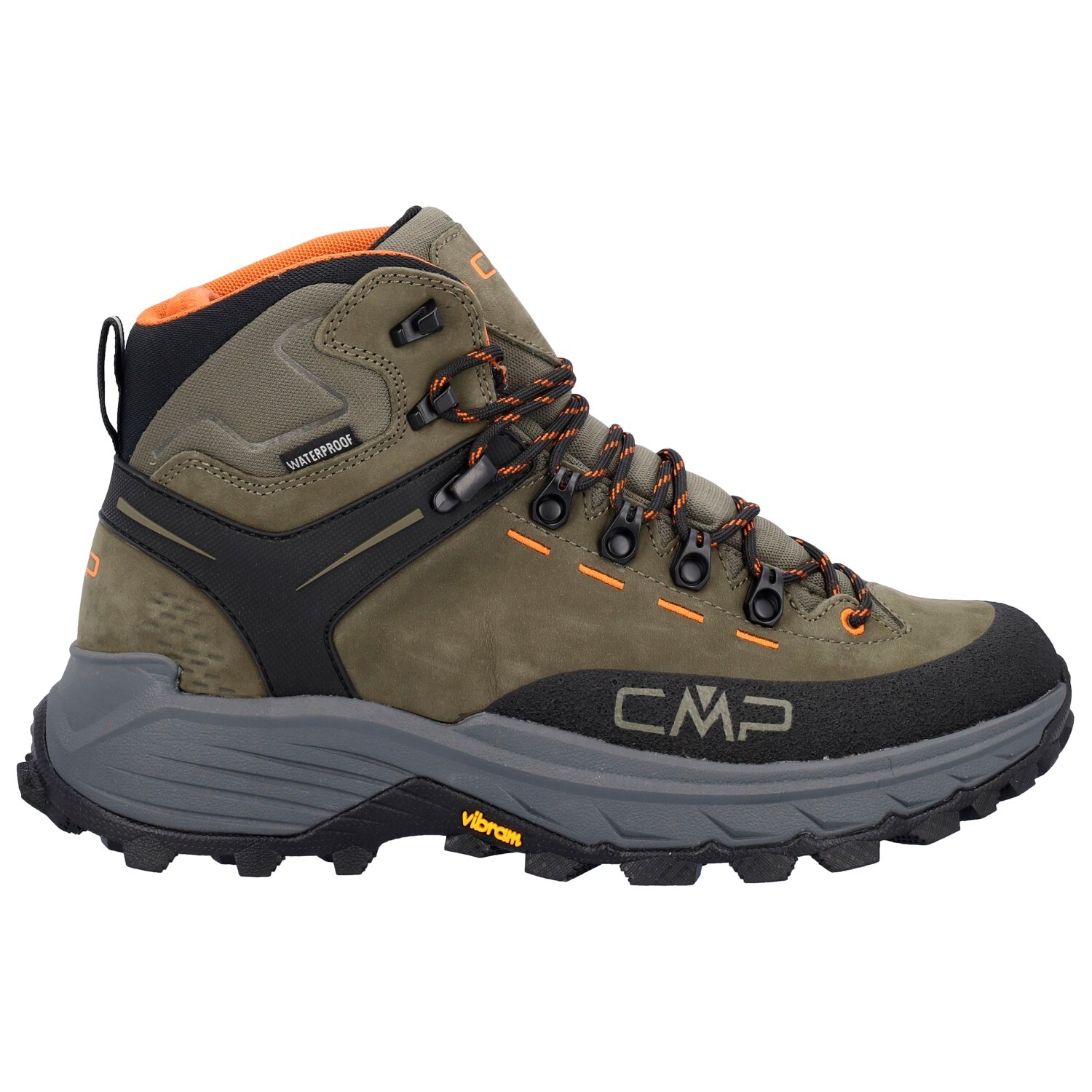 

Походная обувь Cmp Tytanus Mid WP, цвет Olive/Jaffa