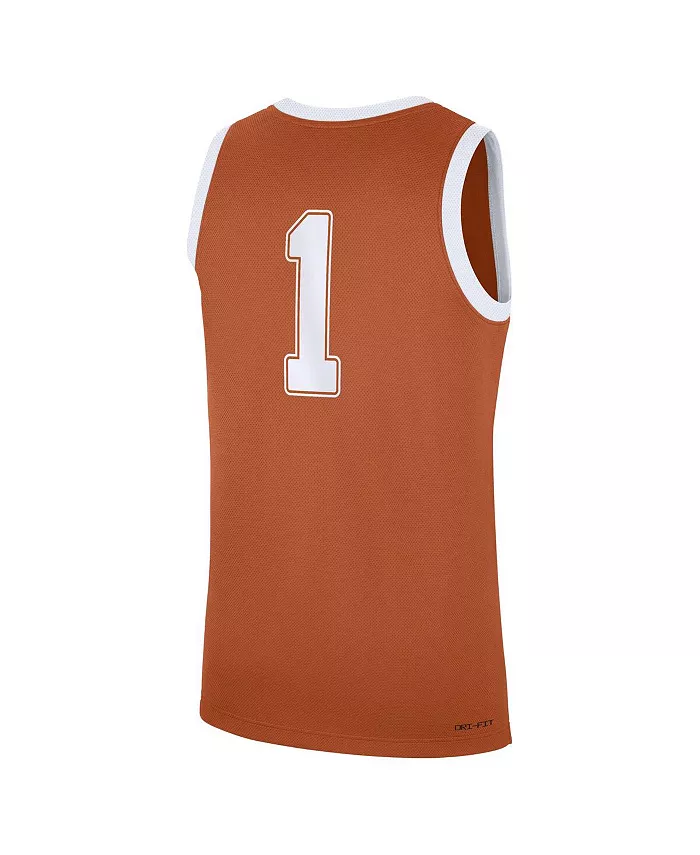 Мужская реплика дорожной футболки Texas Longhorns в цвете Texas Orange Nike — фото 3