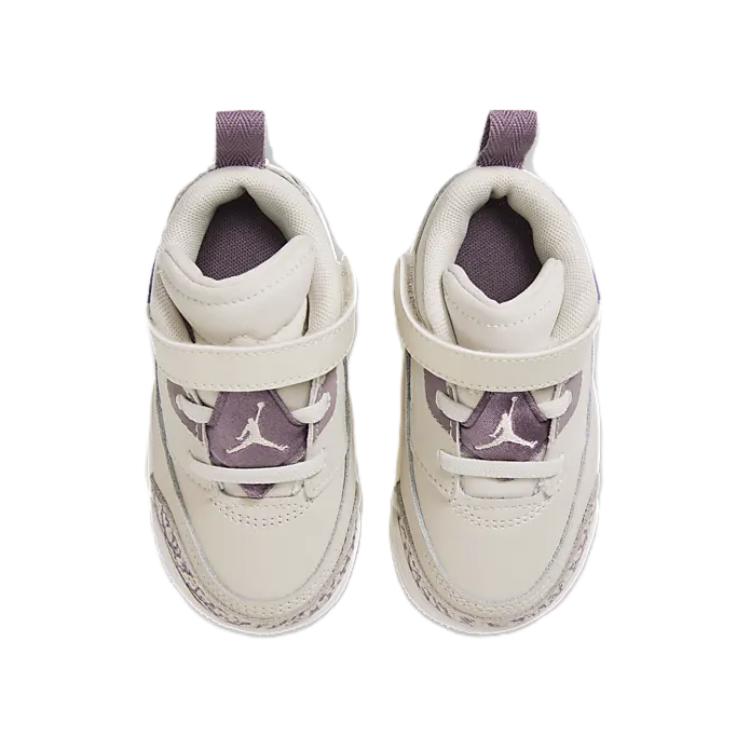 Jordan Spizike Low-Top Toddler Shoes Beige Purple Infant And Toddler — фото 4