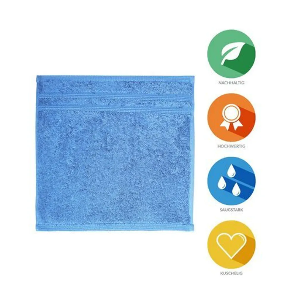 

Полотенце B&D Textiles, голубой