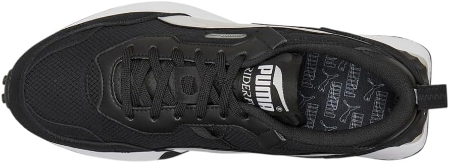 Мужские кроссовки PUMA Rider FV Future Vintage с шнуровкой, повседневные - серые — фото 4