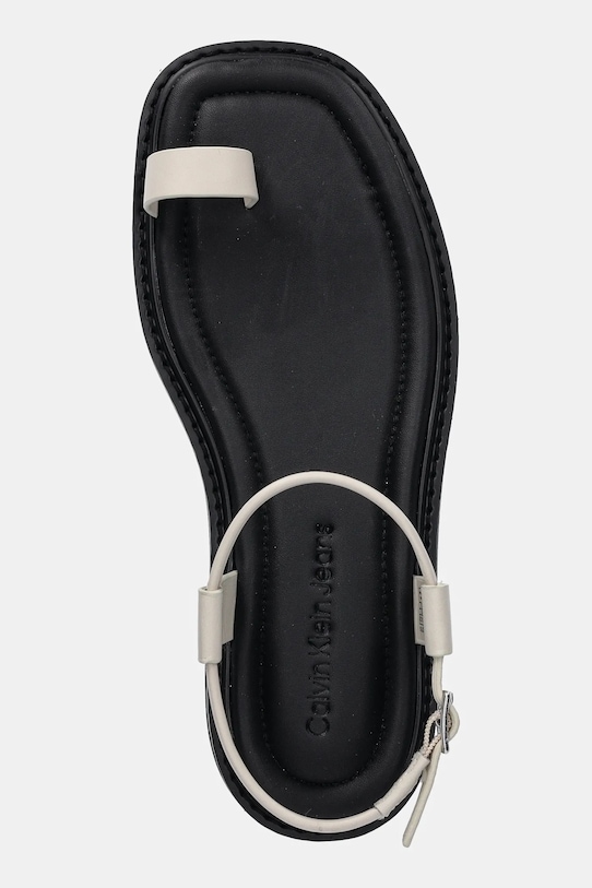 Сандалии Rope Toe Post Sandal Lth Mg Calvin Klein Jeans, бежевый — фото 4
