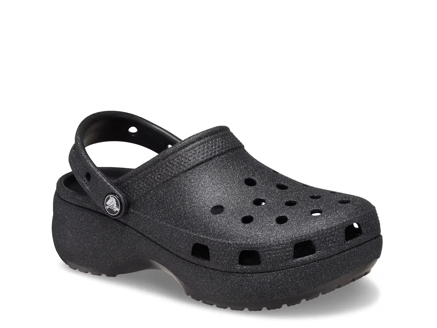 Классические платформенные сабо - женские Crocs, Black