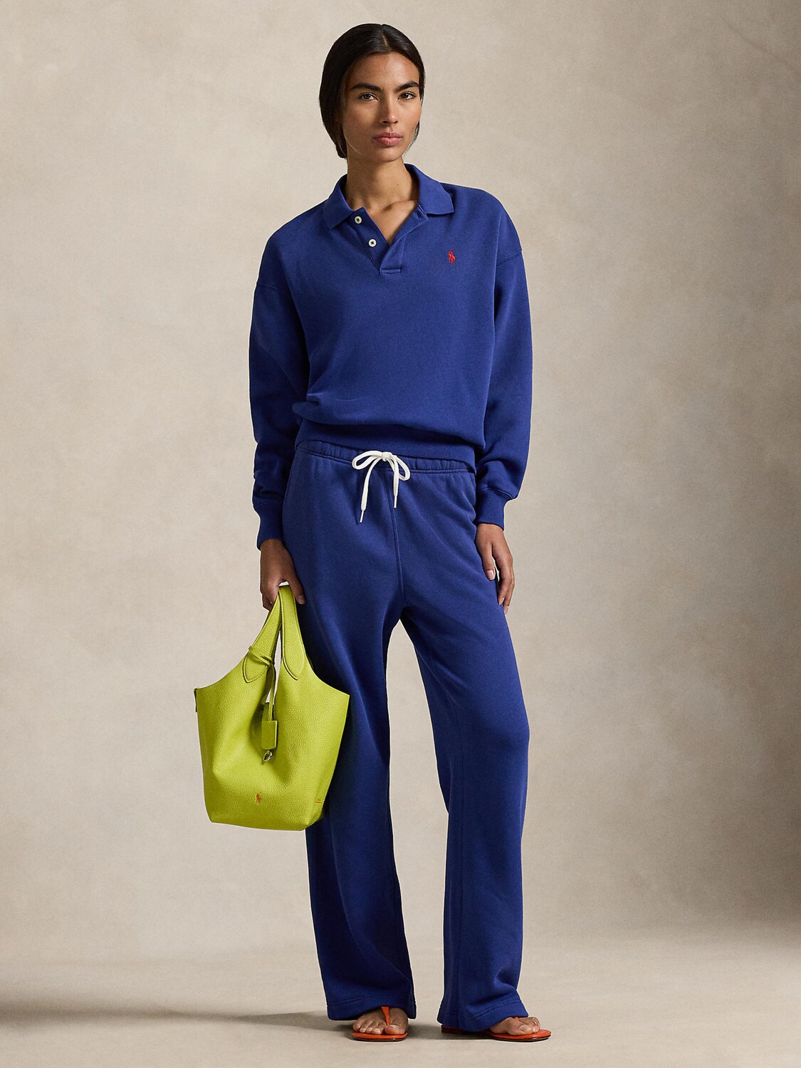 Polo Ralph Lauren Свитшот в цвете Royal Blue — фото 4