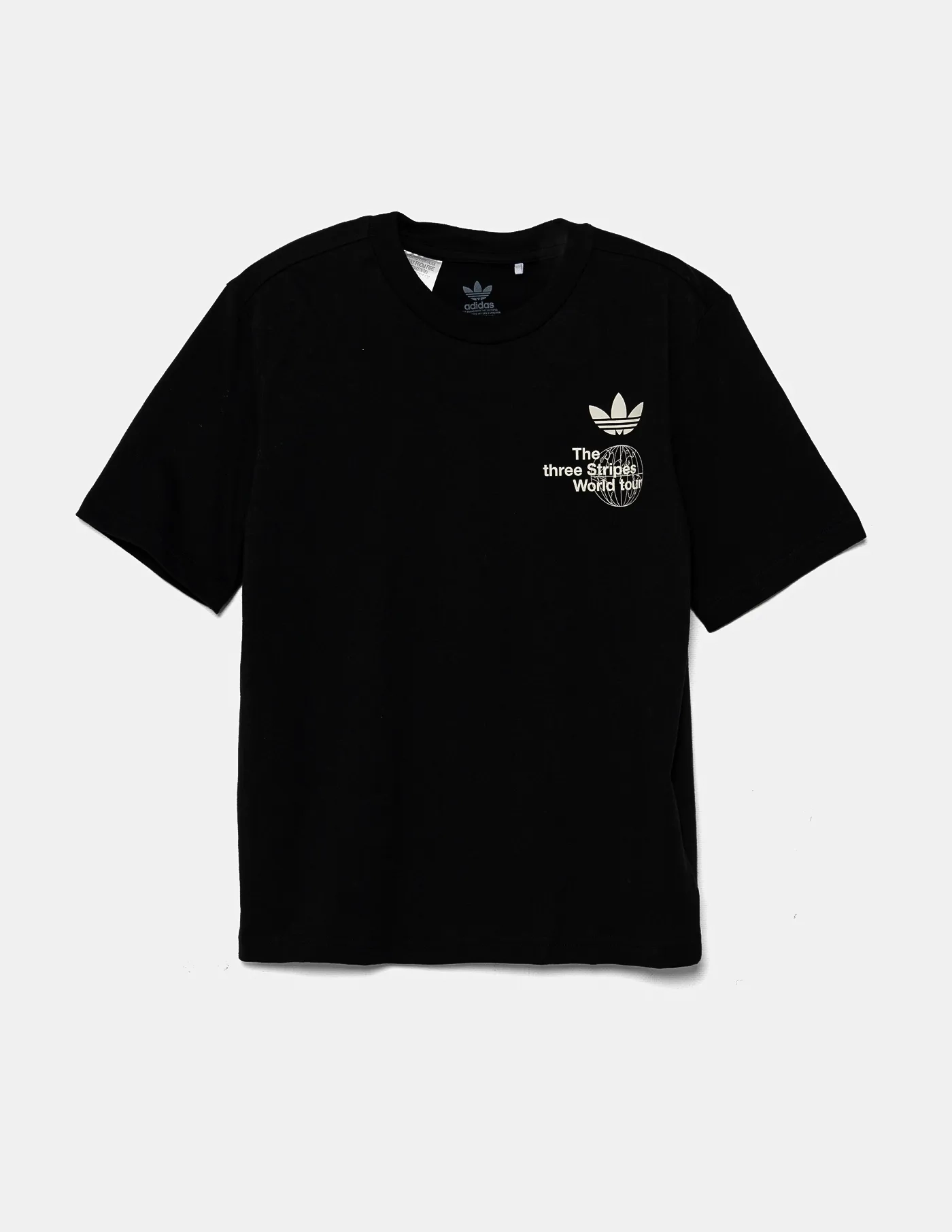 

Хлопковая футболка для детей adidas Originals, черный
