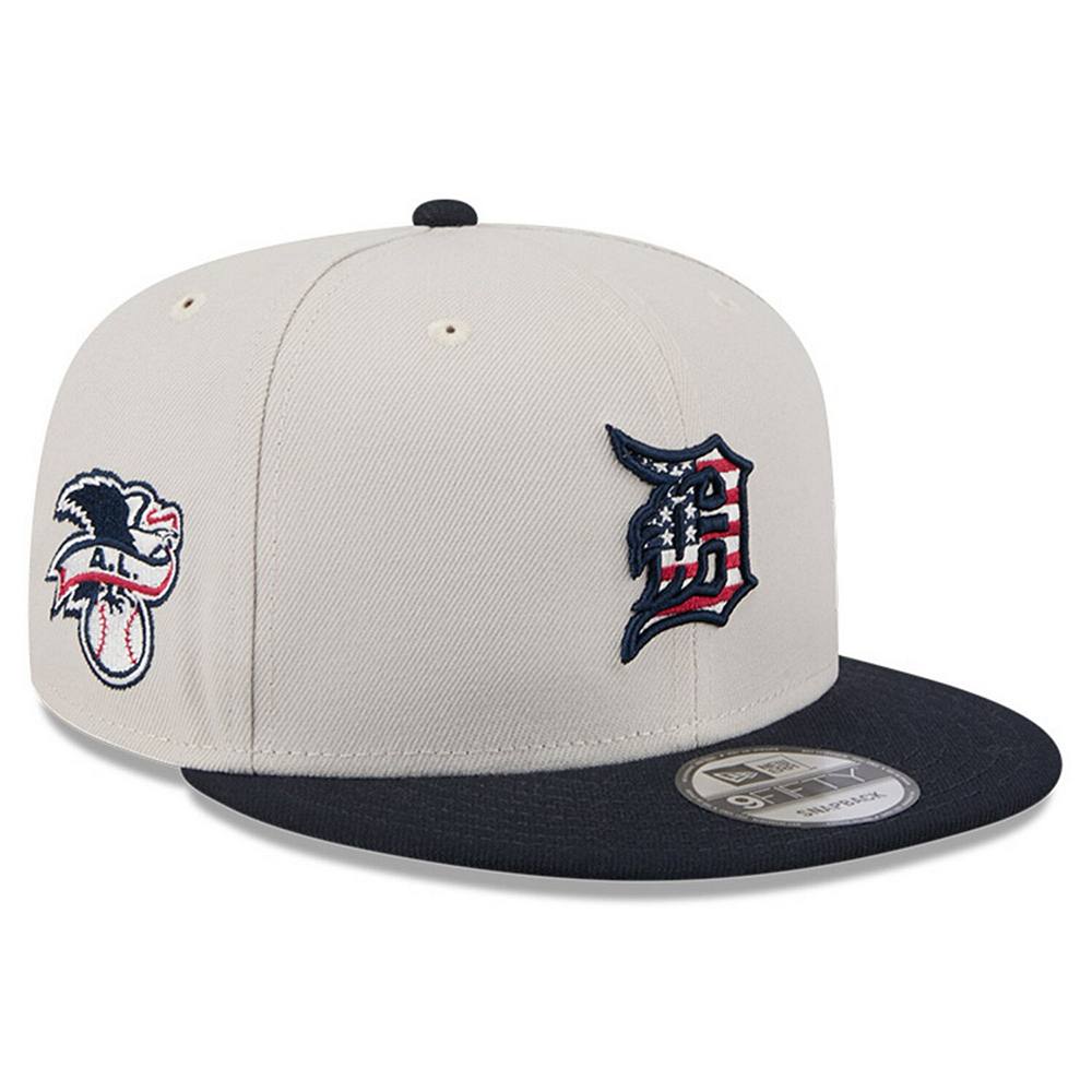 

Мужская кепка New Era цвета хаки/черный Detroit Tigers 4 июля 9FIFTY Snapback, 2024 г., цвет Tgr Beig K