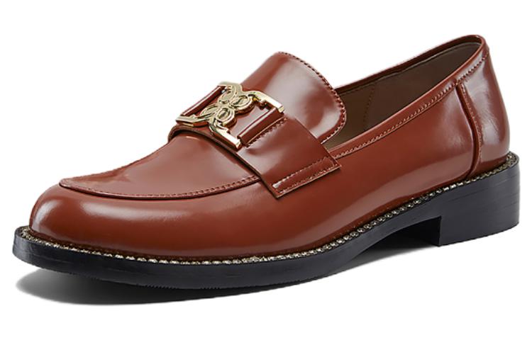 Женские лоферы 2,2 см NINE WEST, коричневый