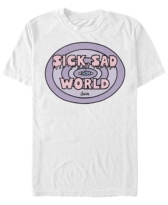 

Мужская футболка с коротким рукавом и логотипом Pastel Sick Sad World Eye Fifth Sun, белый