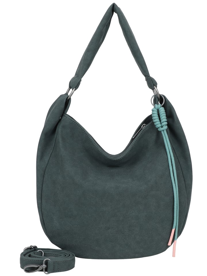 

Сумка через плечо Sue01 Jacky Soft Dark Olive серо-голубого цвета Fritzi aus Preußen