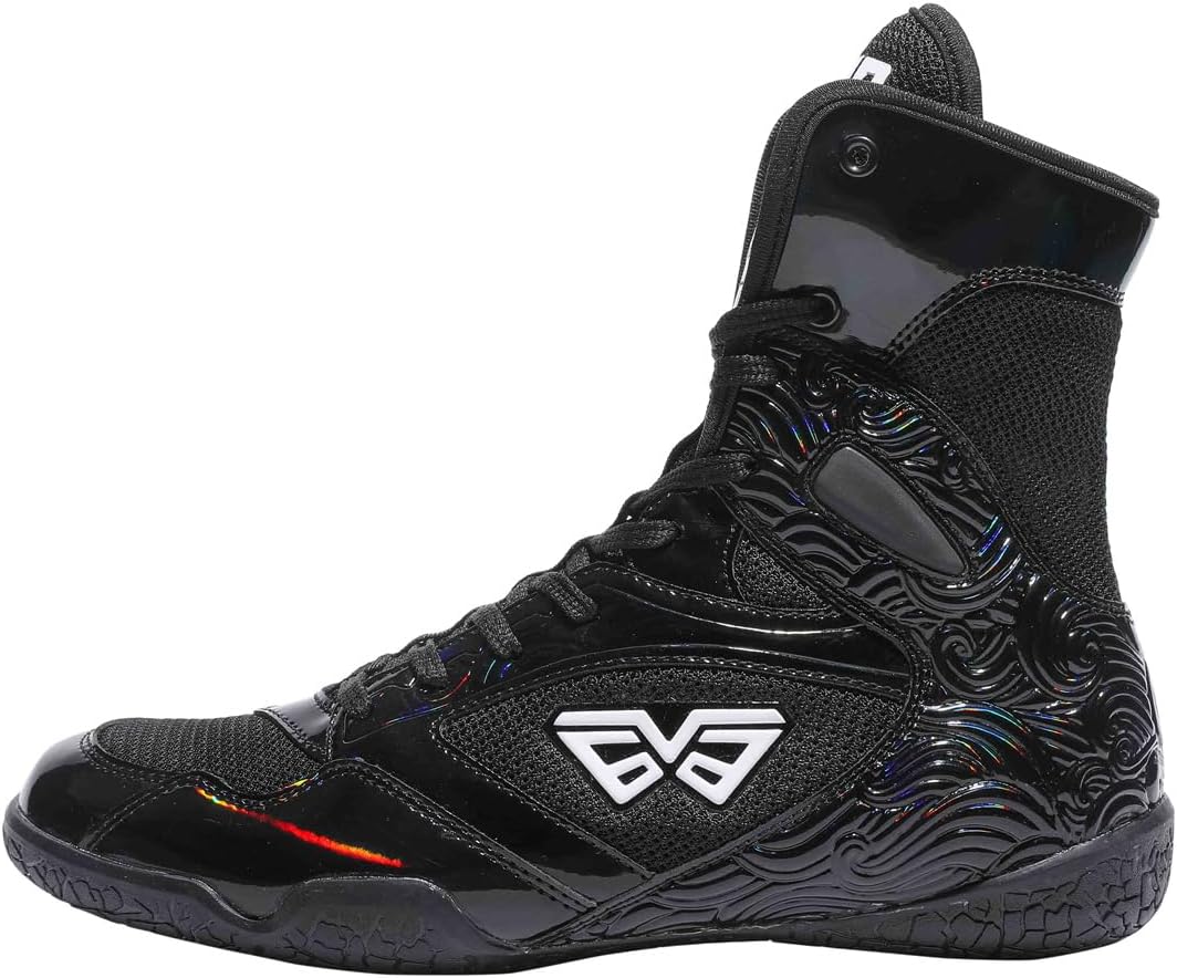 

Борцовки для мужчин и женщин, легкие кроссовки для боевых единоборств и фитнеса, для пауэрлифтинга, бокса и тяжелой атлетики Ukuboxbag, черный