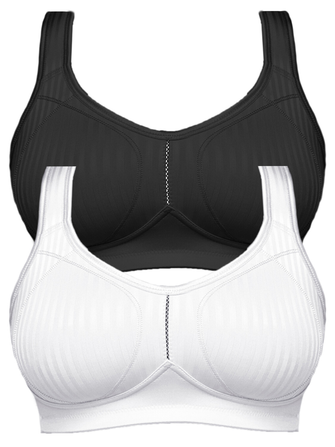 

Бюстгальтер без косточек SUSA 2er Pack Entlastungs BH Cremona, черный