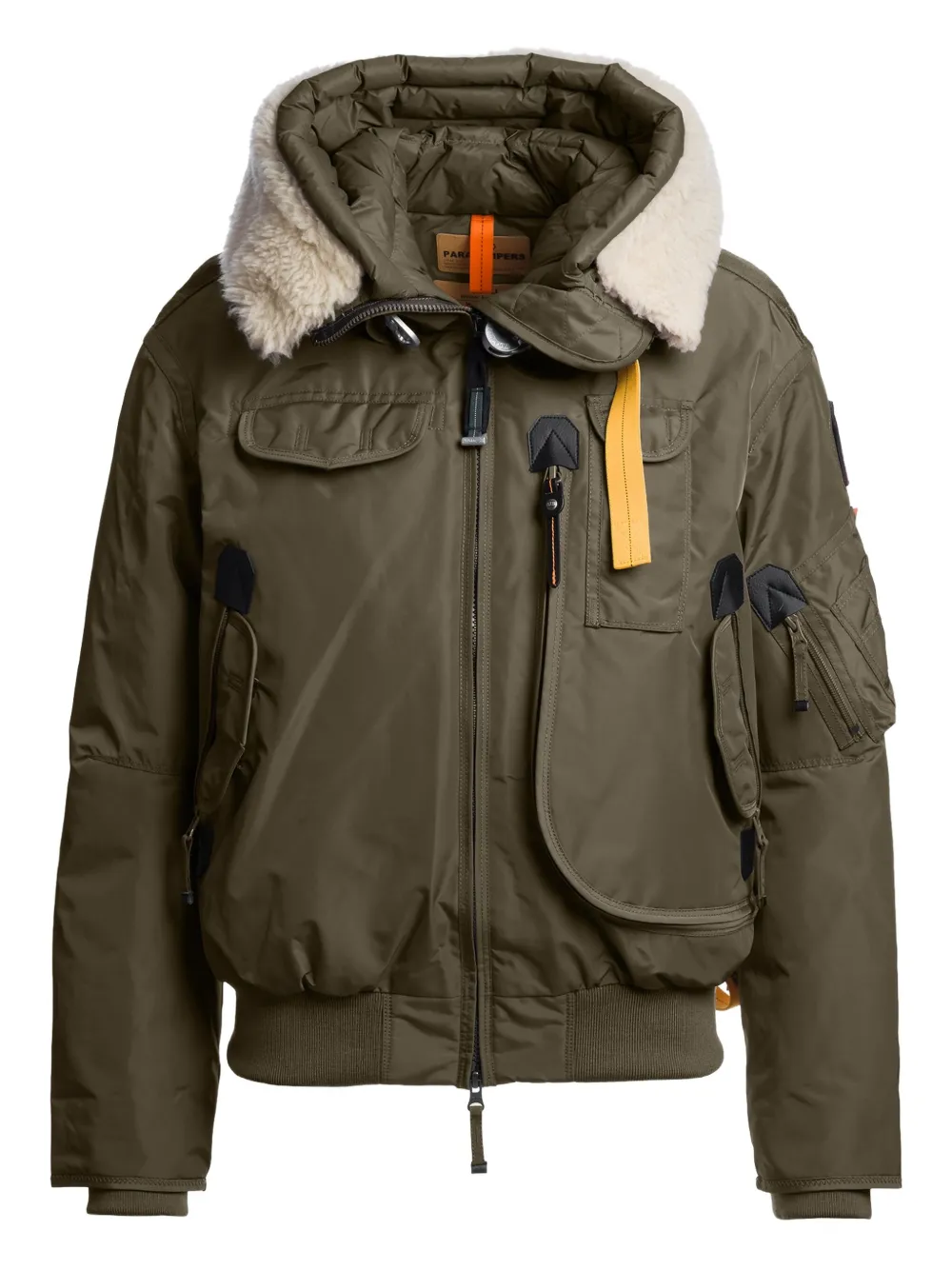 

Бомбер Gobi S. с капюшоном Parajumpers, зеленый