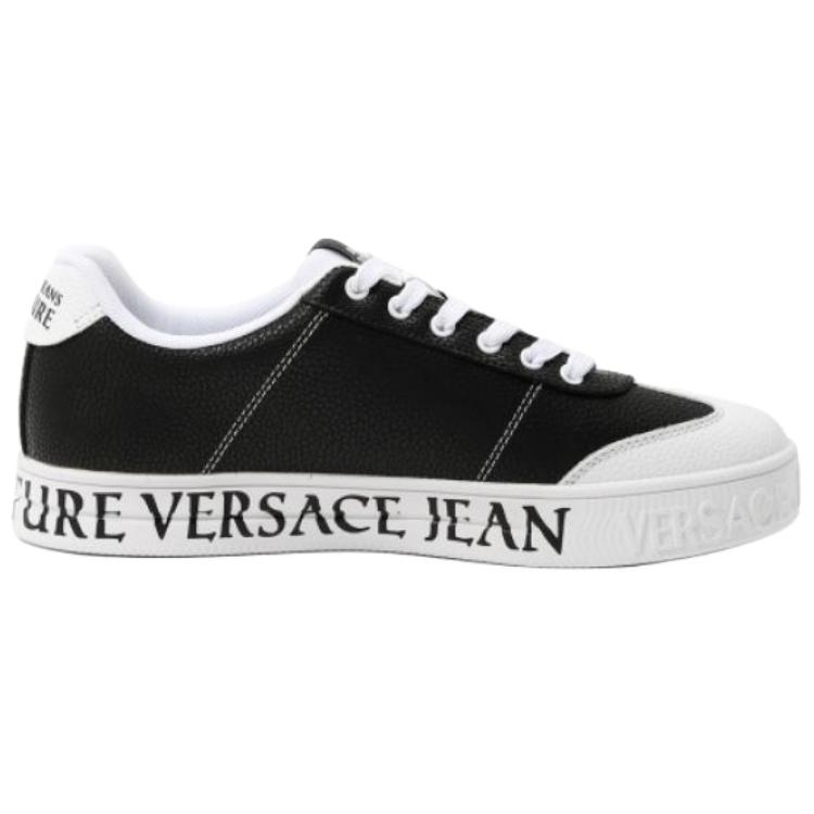 Versace Jeans Couture Мужские низкие скейтбордистские кроссовки Fondo Court 88, черный — фото 3