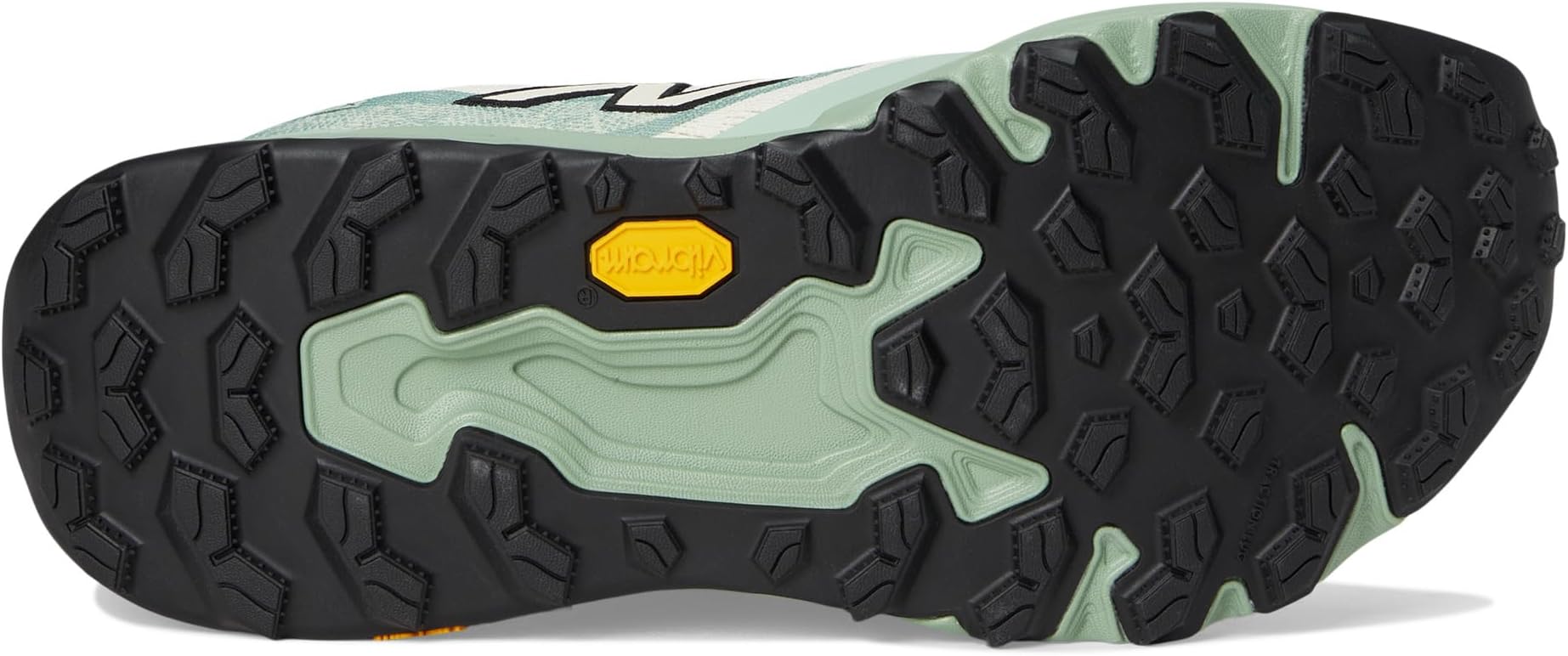 Кроссовки New Balance Fresh Foam X Hierro v9 GORE-TEX, цвет Mosaic Green/Permafrost/Black — фото 3