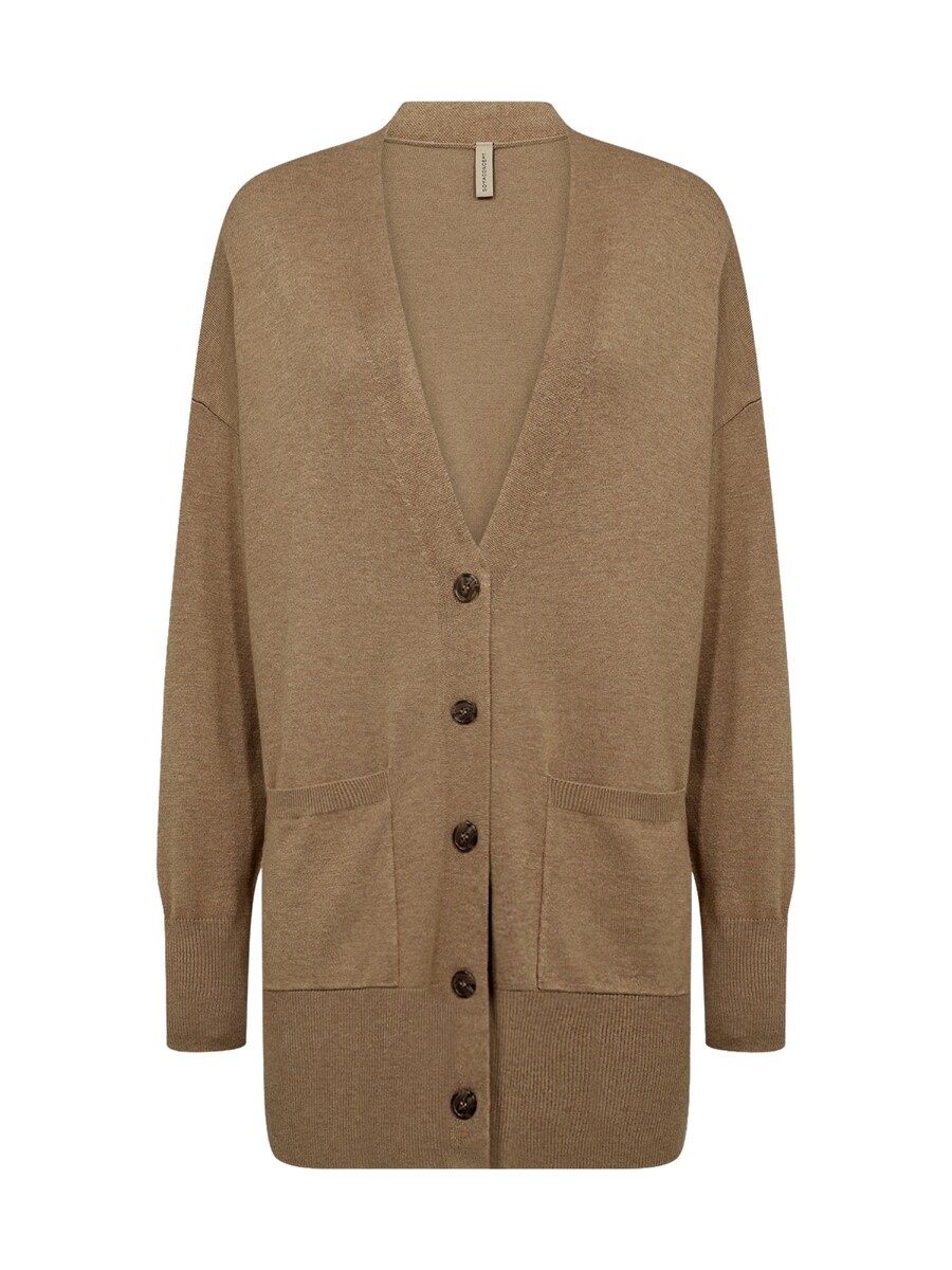 

Вязаный кардиган Soyaconcept Dollie 739, светло-коричневый