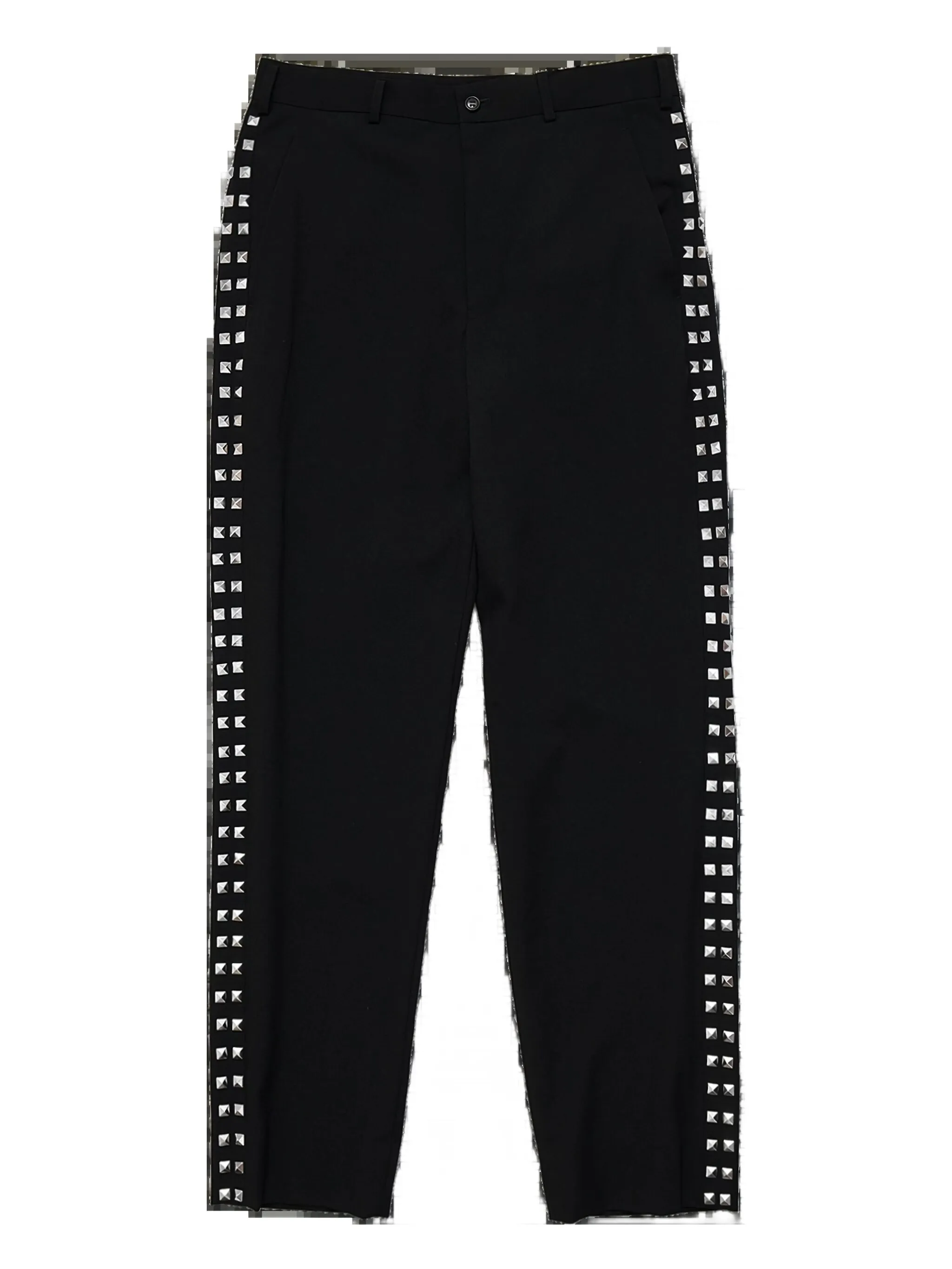 

Брюки с заклепками Black Comme Des Garçons, черный