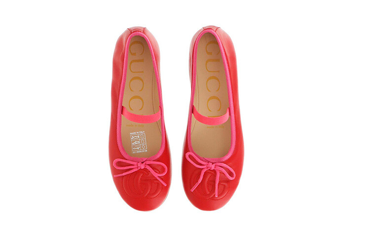 Кроссовки детские Gucci, красный — фото 3
