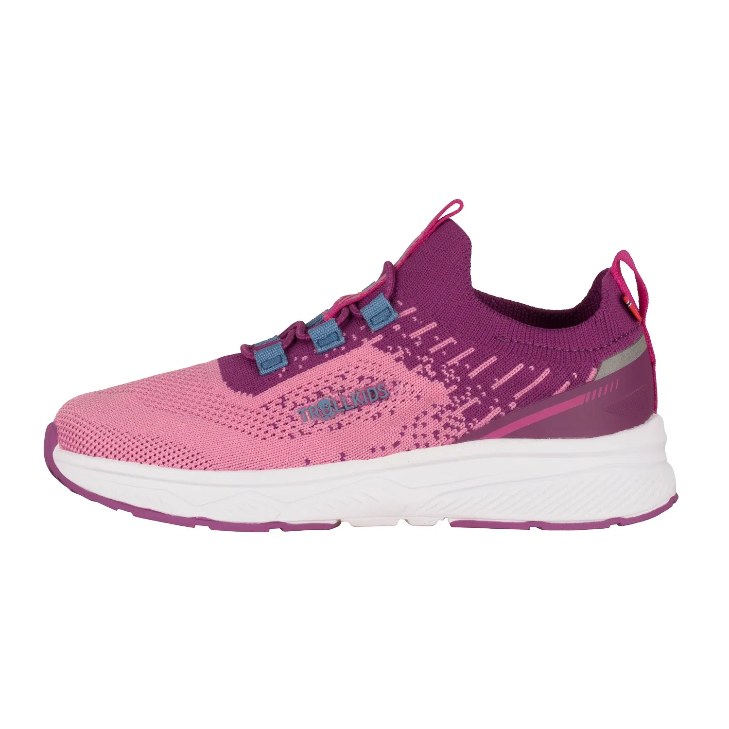Сникерсы низкие детские Balestrand, Trollkids, candy pink/fresh berry