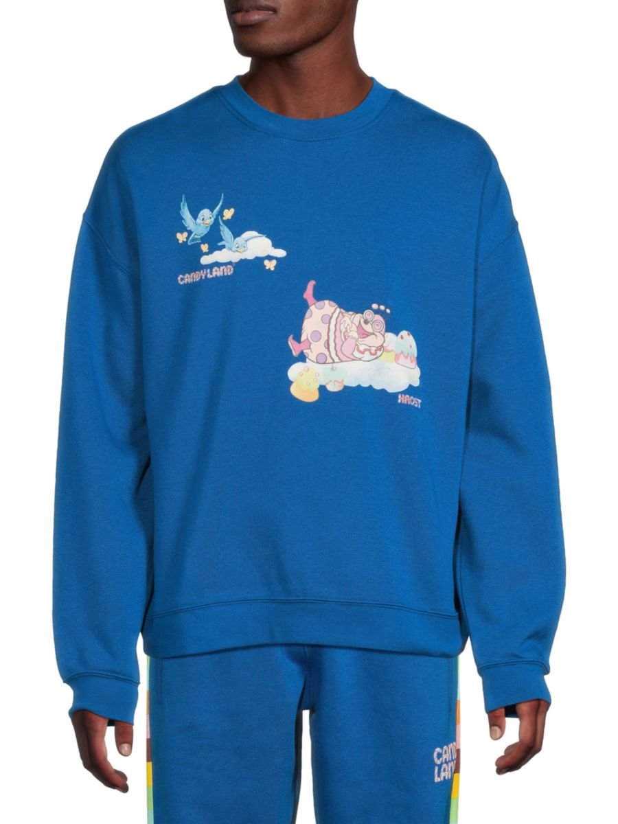

Толстовка Candyland Sugar High Graphic Krost, цвет Snorkel Blue