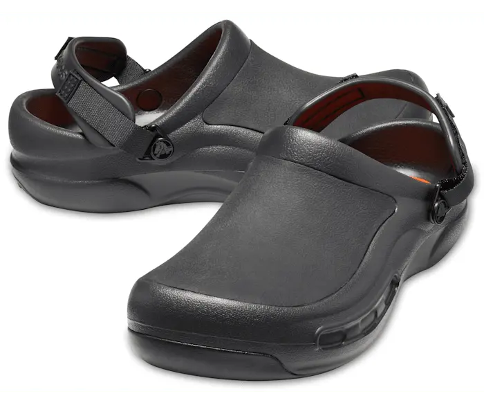 Рабочие сабо Bistro Pro LiteRide Crocs женские, цвет Black — фото 2