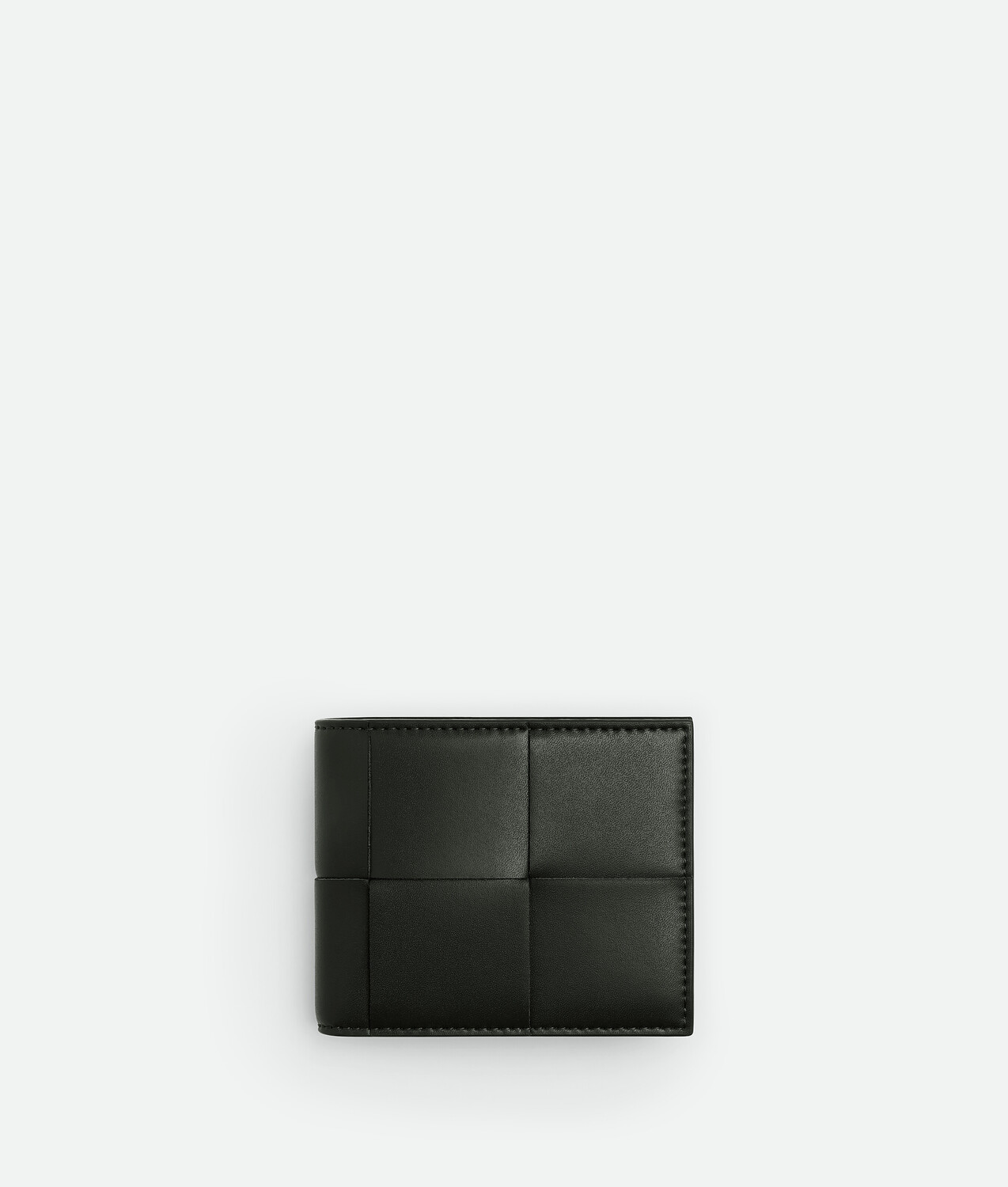 

Кассетный складной кошелек с отделением для монет Bottega Veneta, темно-зеленый