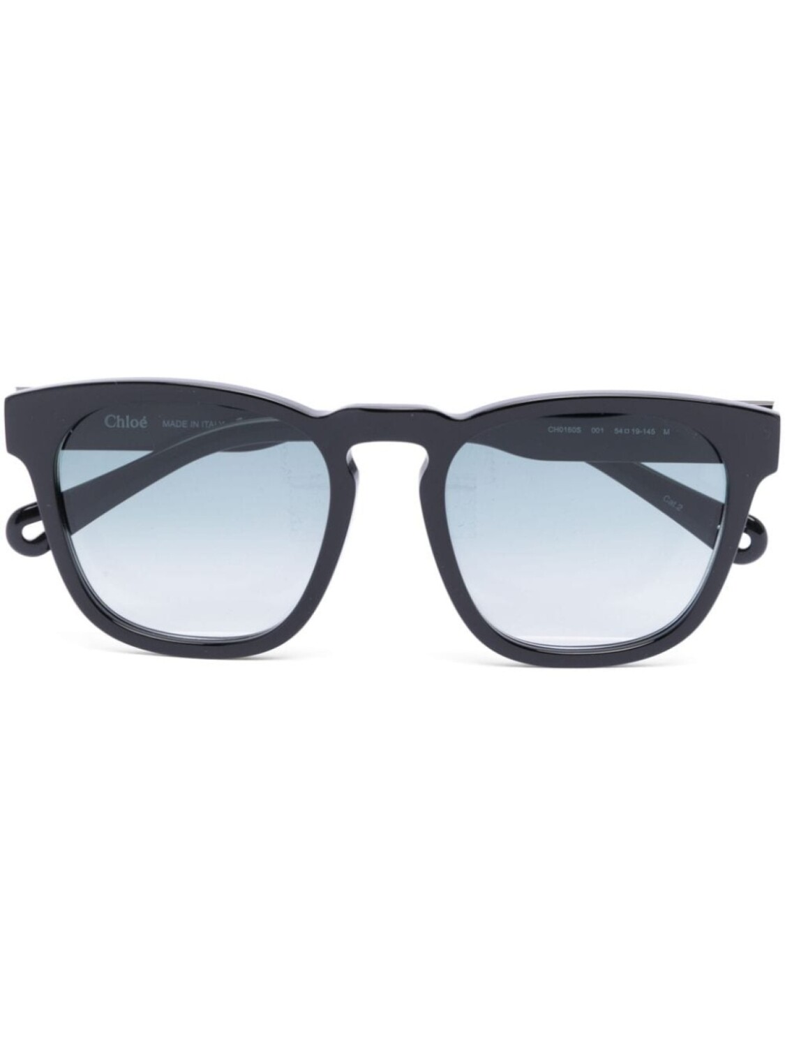

Chloé Eyewear солнцезащитные очки Xena в круглой оправе, черный