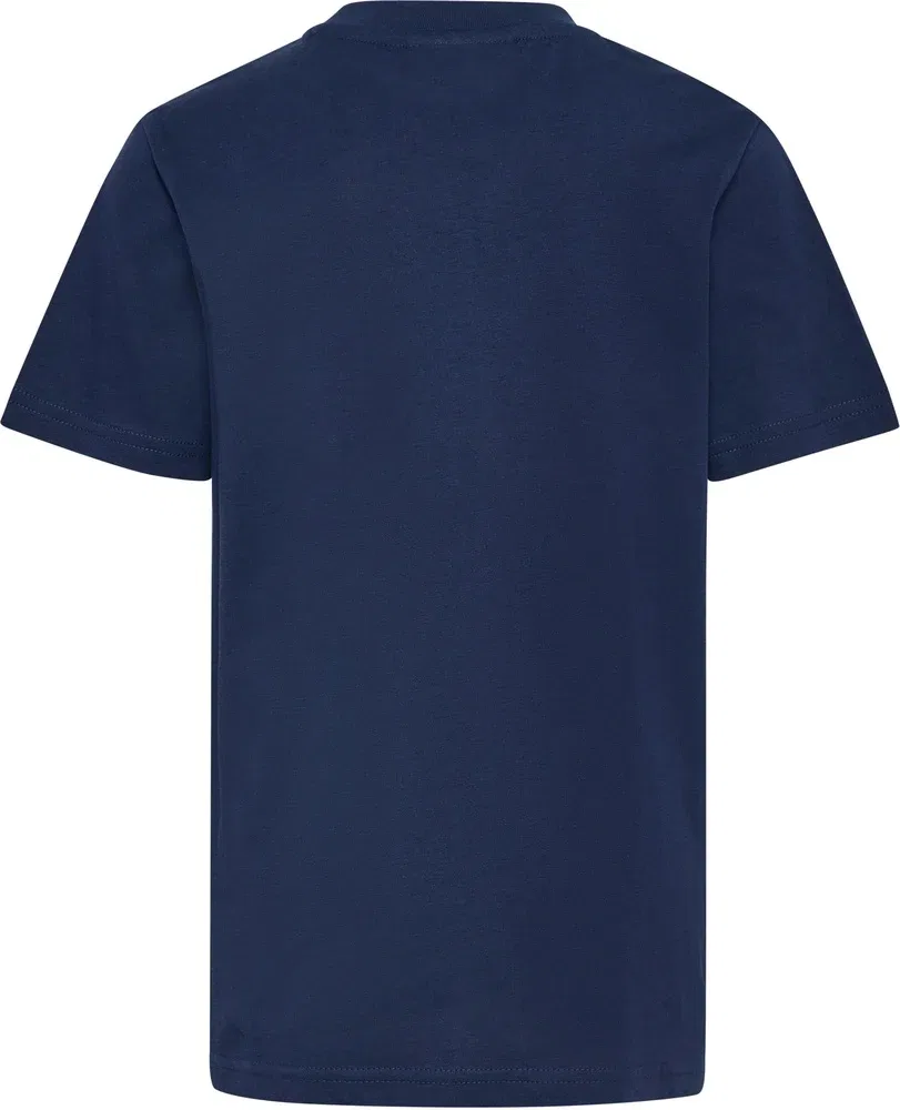 Футболка детская Base T-Shirt S/S Hummel, синий — фото 2